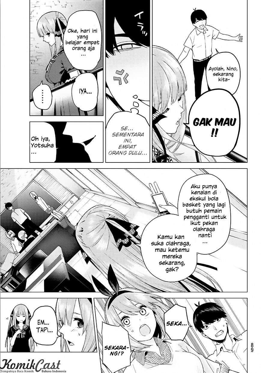 Go-toubun no Hanayome — Chapter 5, halaman 6