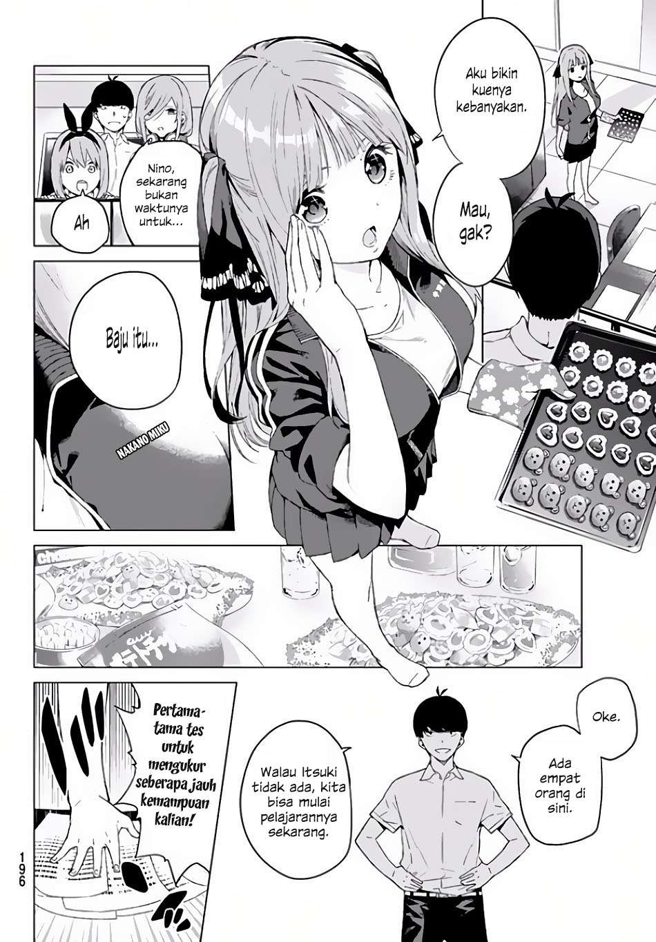 Go-toubun no Hanayome — Chapter 2, halaman 19