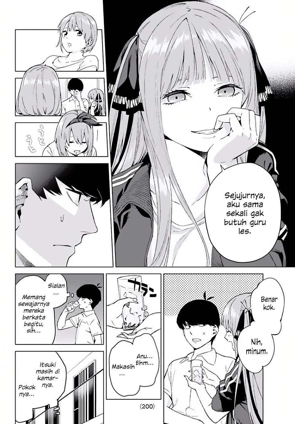 Go-toubun no Hanayome — Chapter 2, halaman 23