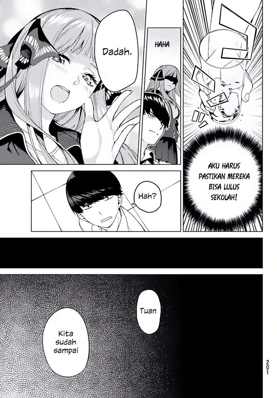 Go-toubun no Hanayome — Chapter 2, halaman 24