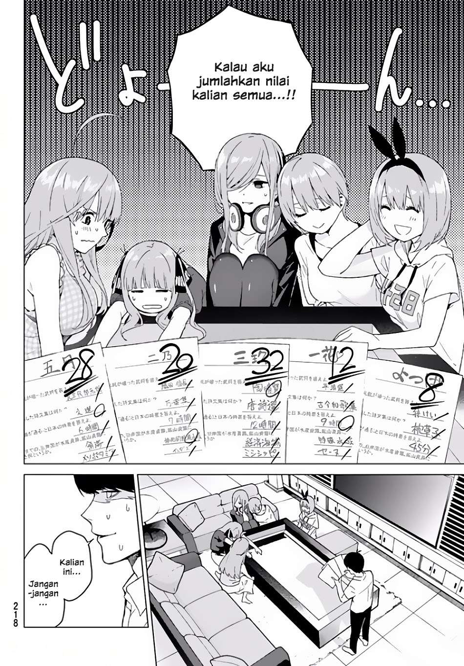 Go-toubun no Hanayome — Chapter 2, halaman 41