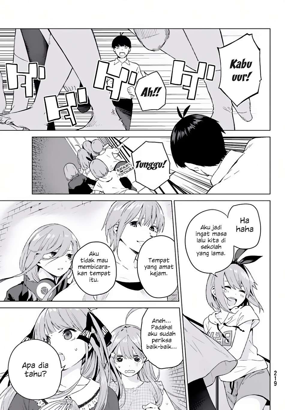 Go-toubun no Hanayome — Chapter 2, halaman 42