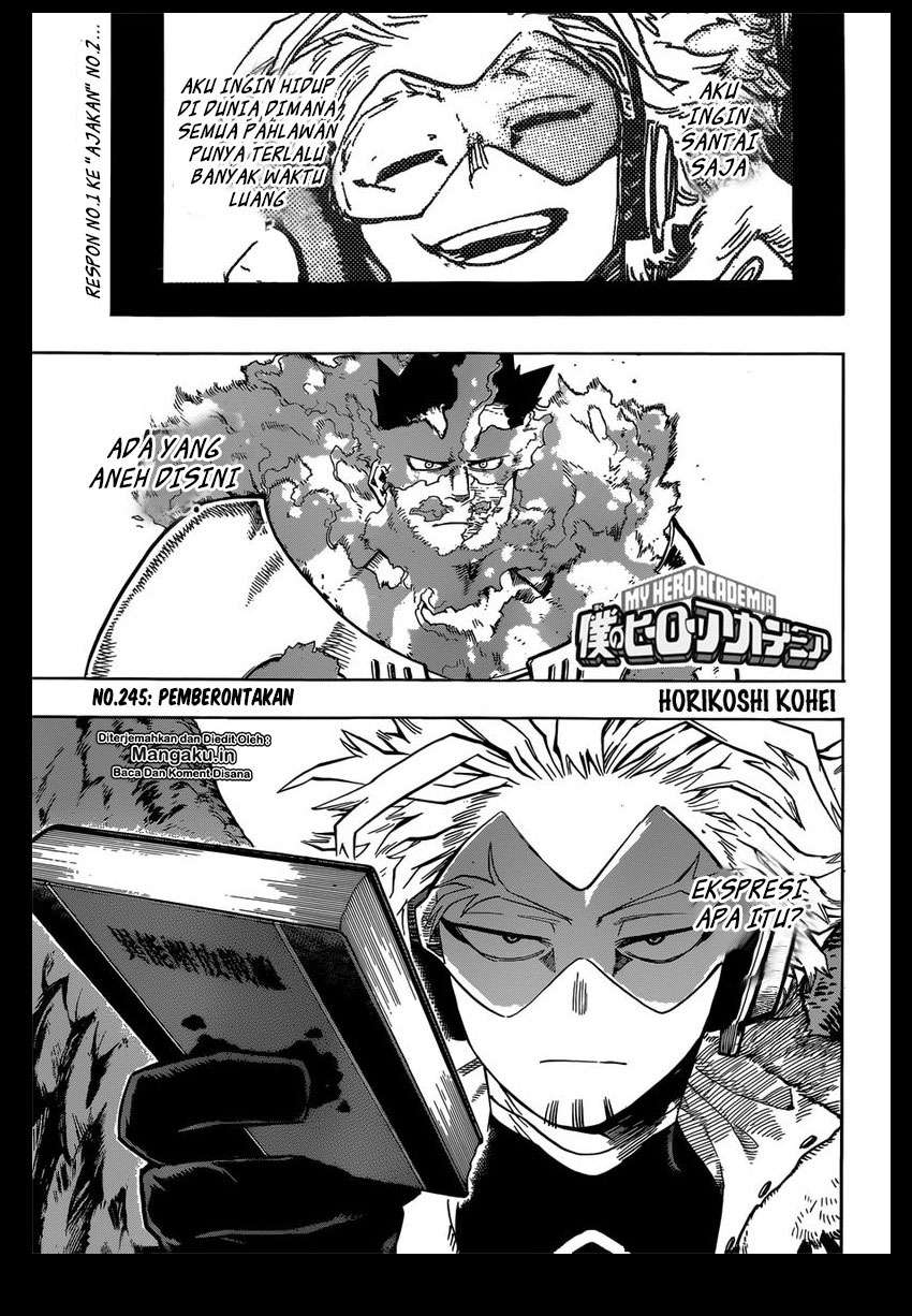 Boku no Hero Academia — Chapter 245, halaman 2
