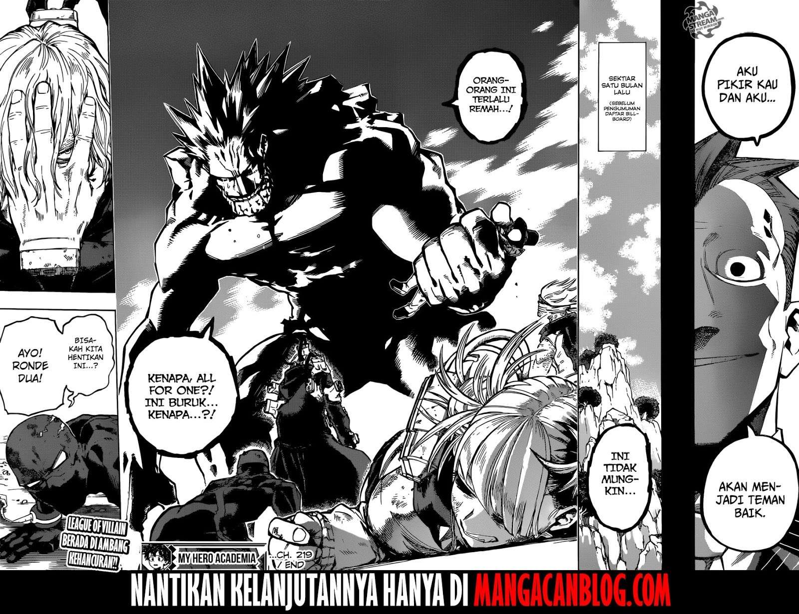 Boku no Hero Academia — Chapter 219, halaman 15