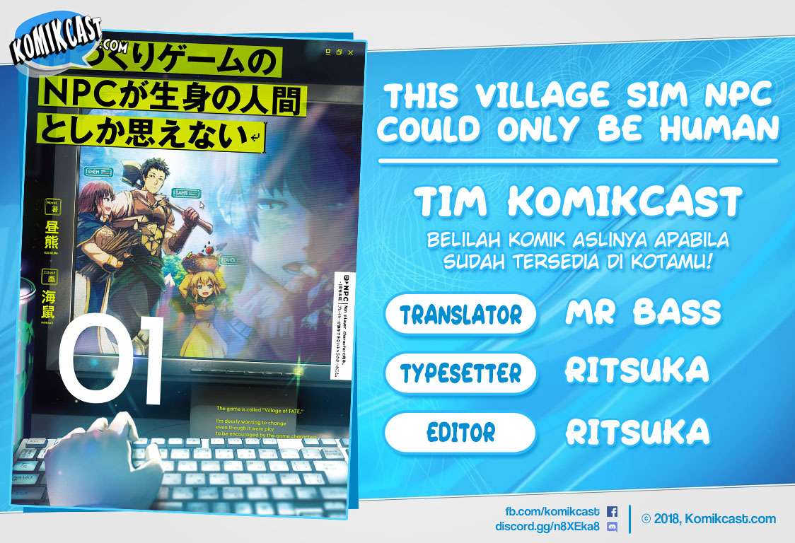 This Village Sim NPC Could Only Be Human — Chapter 3.2, halaman 1