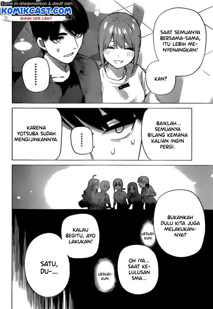 Go-toubun no Hanayome — Chapter 122, halaman 24
