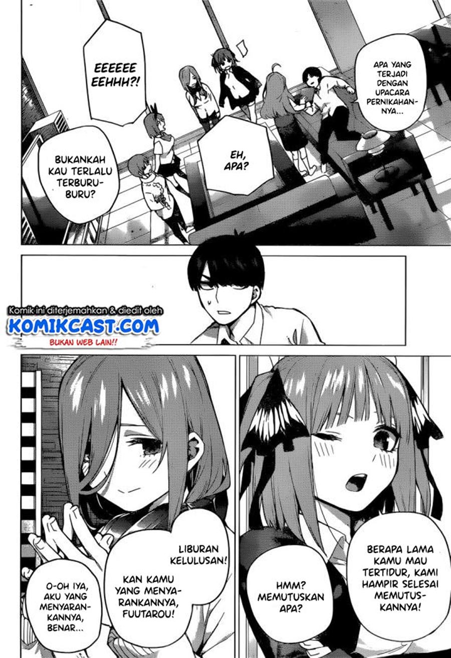 Go-toubun no Hanayome — Chapter 122, halaman 26