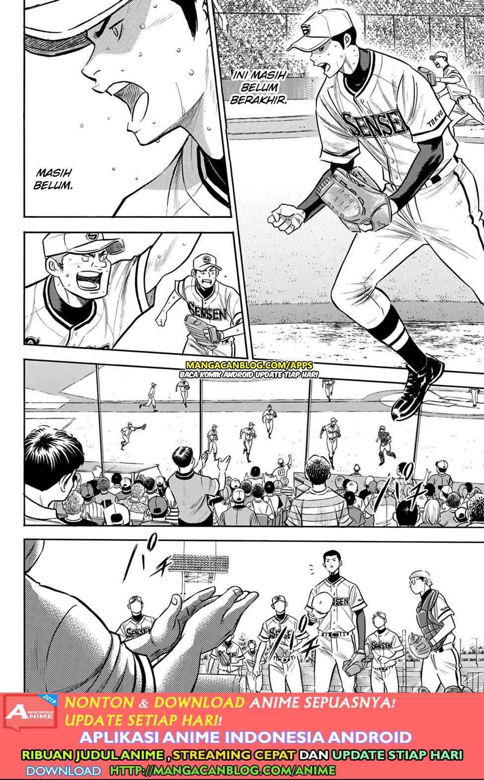 Diamond no Ace Act 2 — Chapter 202, halaman 10