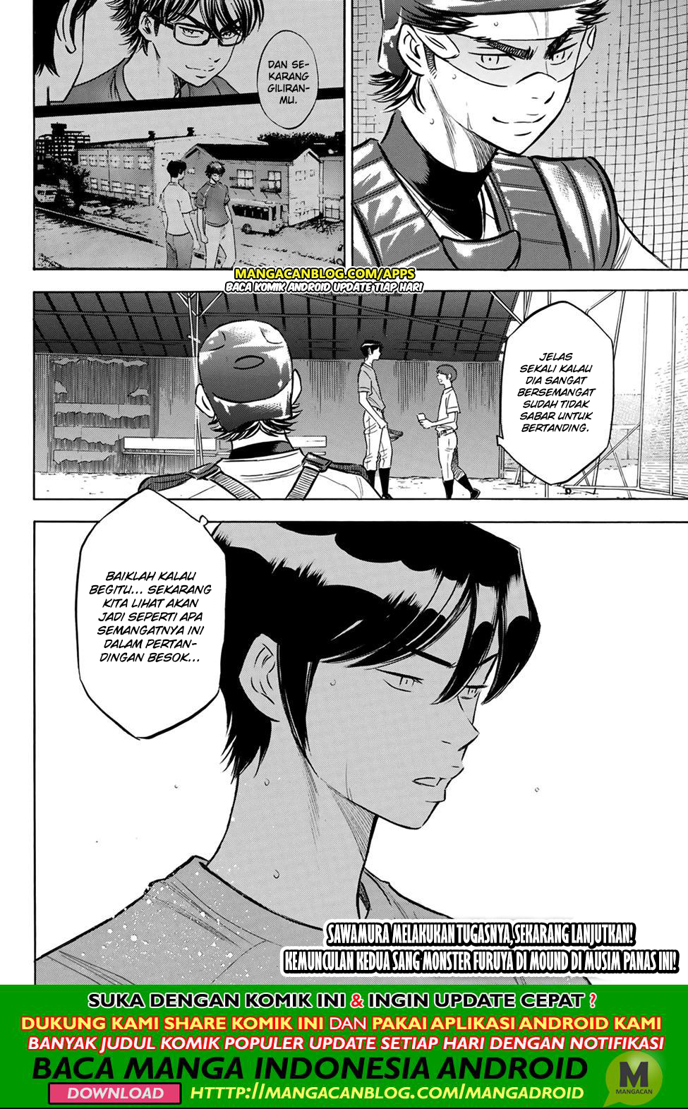 Diamond no Ace Act 2 — Chapter 202, halaman 20