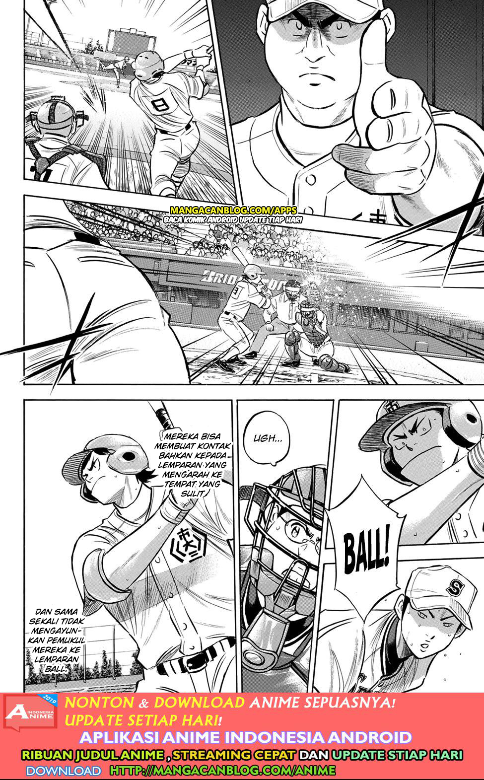 Diamond no Ace Act 2 — Chapter 201, halaman 12
