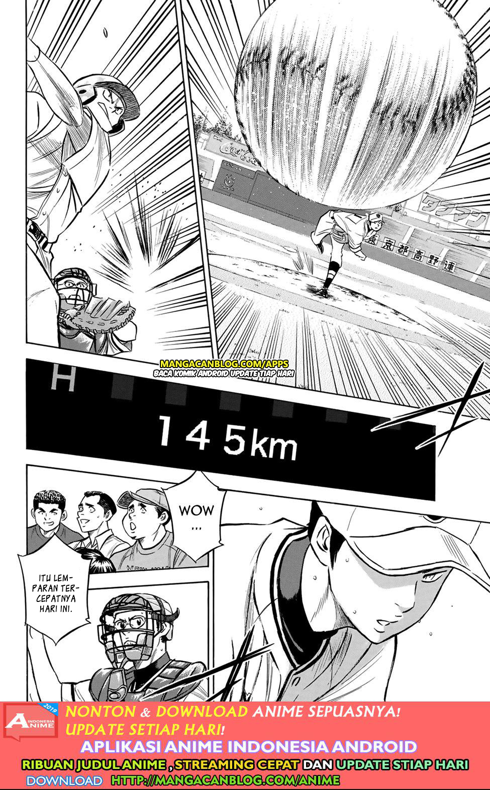 Diamond no Ace Act 2 — Chapter 201, halaman 8