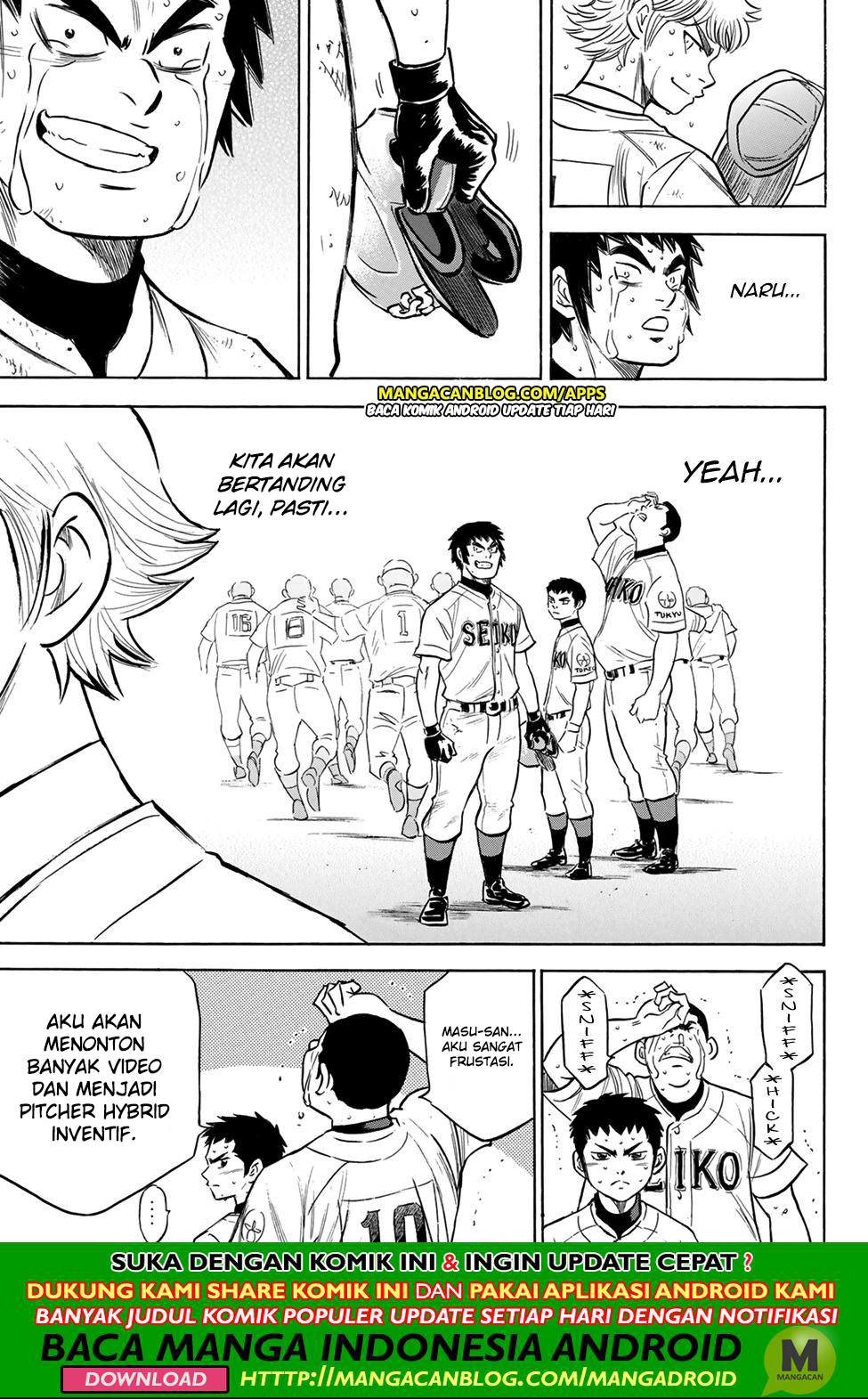 Diamond no Ace Act 2 — Chapter 200, halaman 14