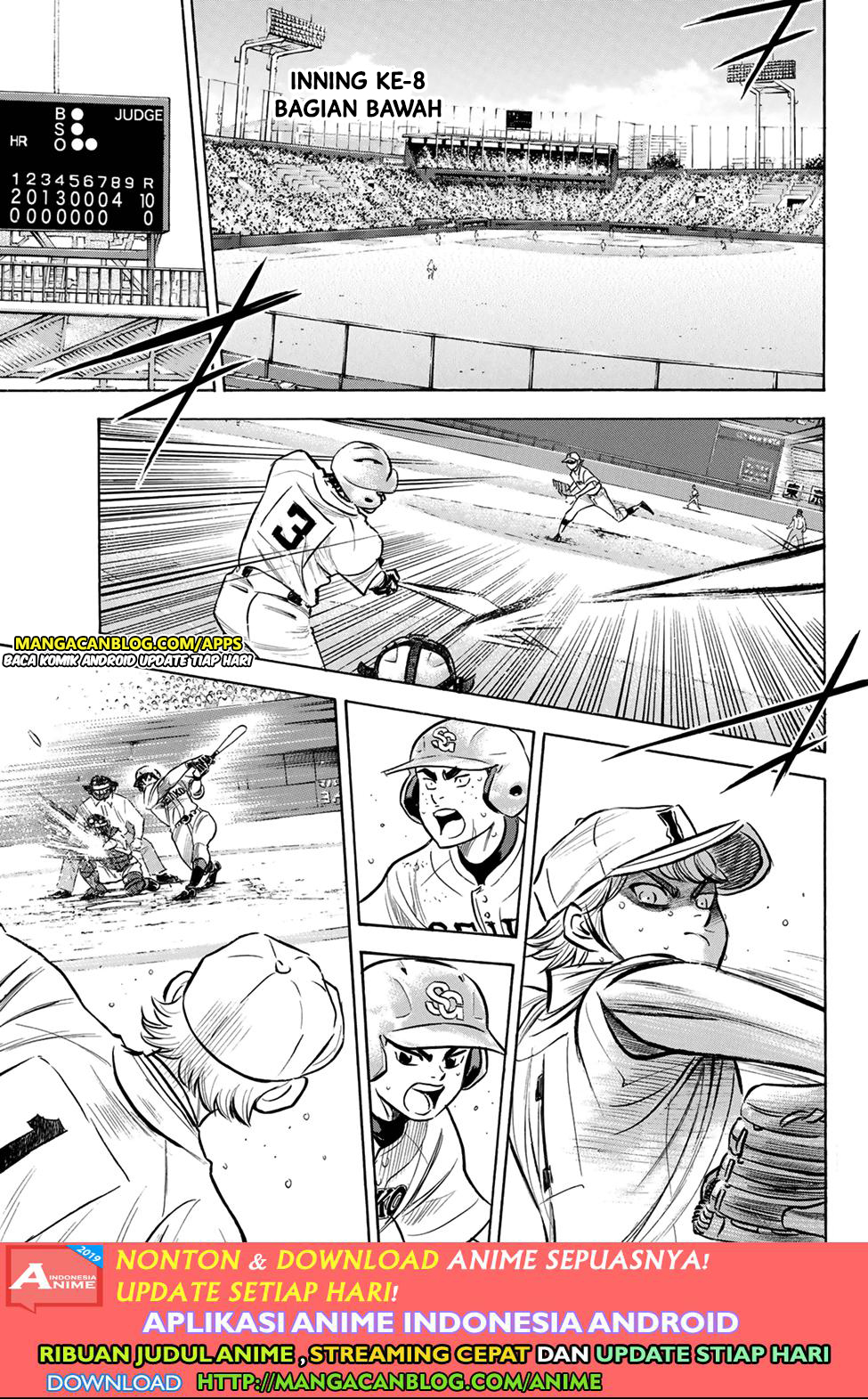 Diamond no Ace Act 2 — Chapter 200, halaman 6