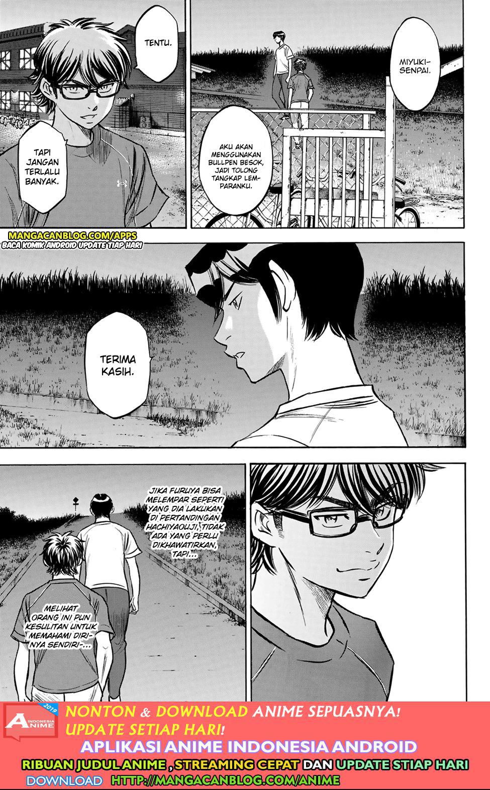 Diamond no Ace Act 2 — Chapter 198, halaman 13