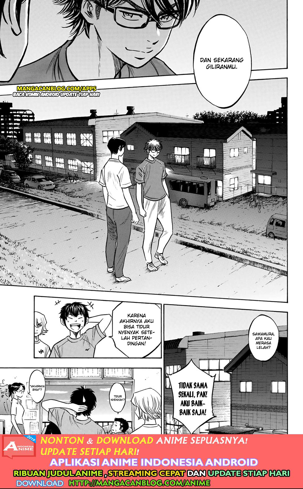 Diamond no Ace Act 2 — Chapter 198, halaman 17