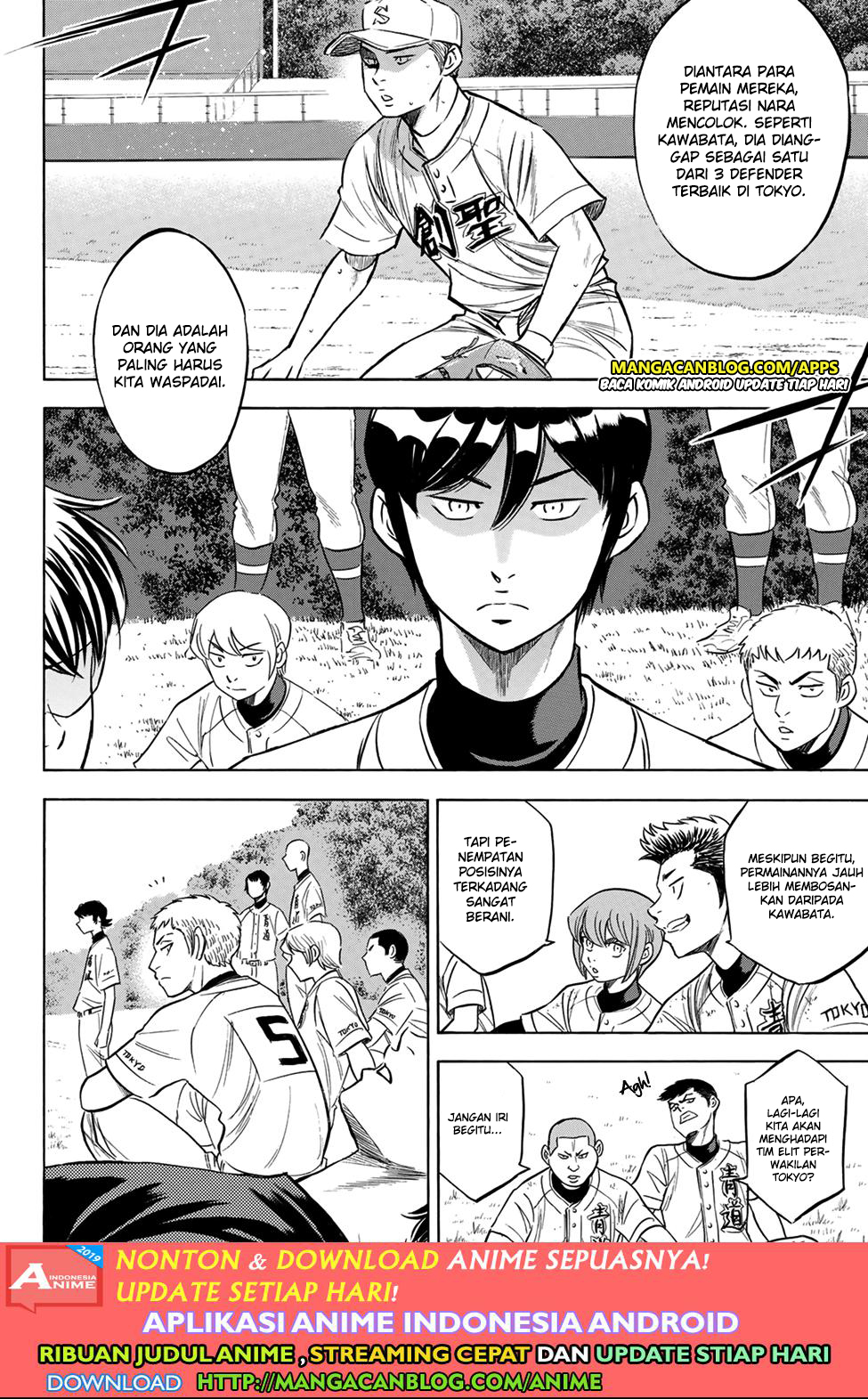 Diamond no Ace Act 2 — Chapter 197, halaman 18