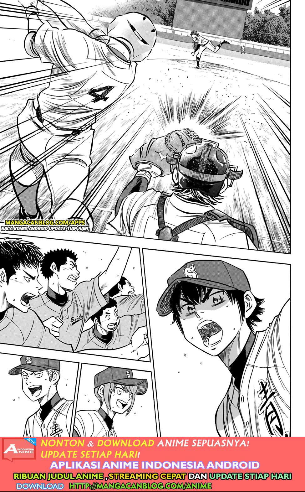 Diamond no Ace Act 2 — Chapter 194, halaman 13