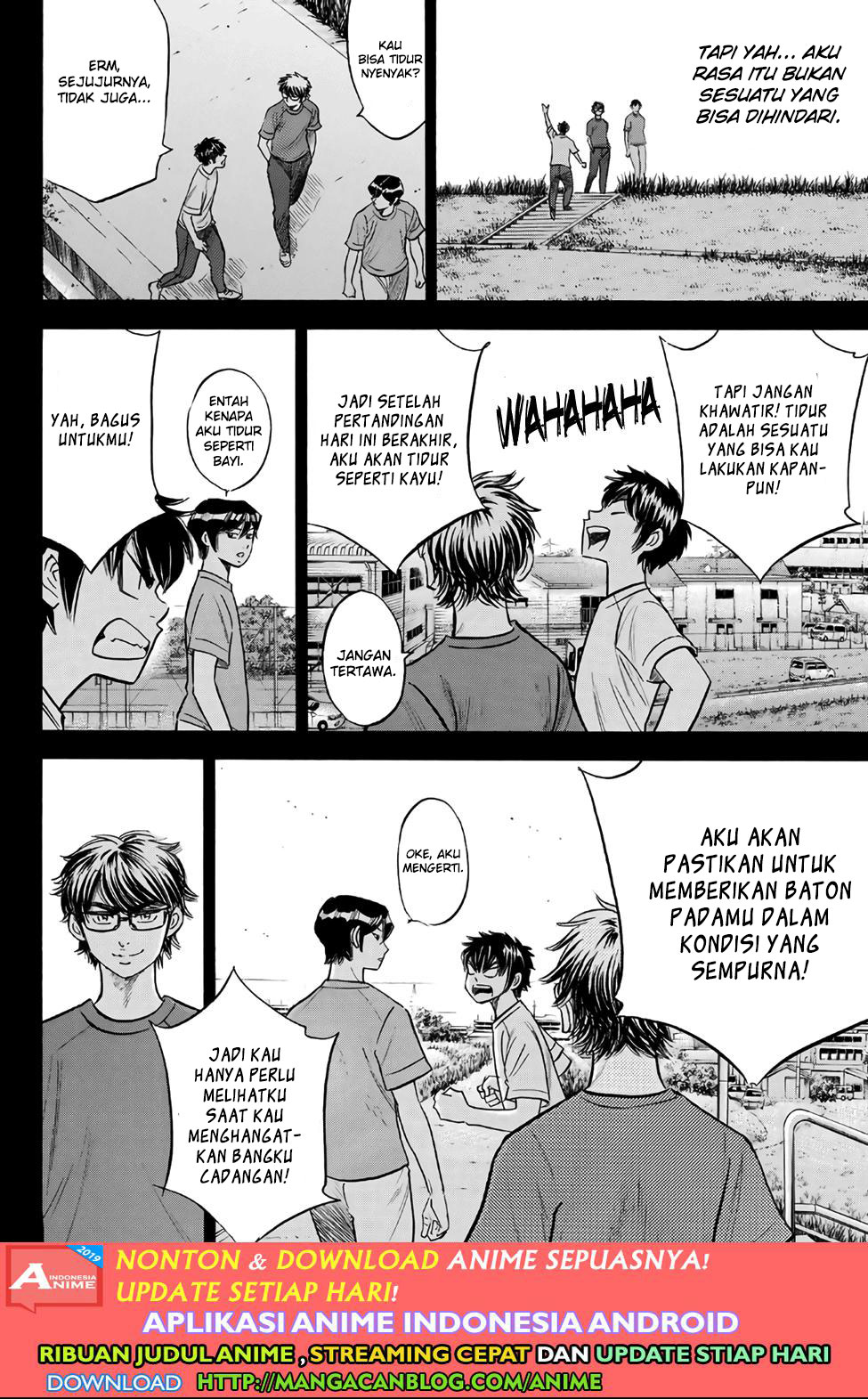 Diamond no Ace Act 2 — Chapter 189, halaman 12