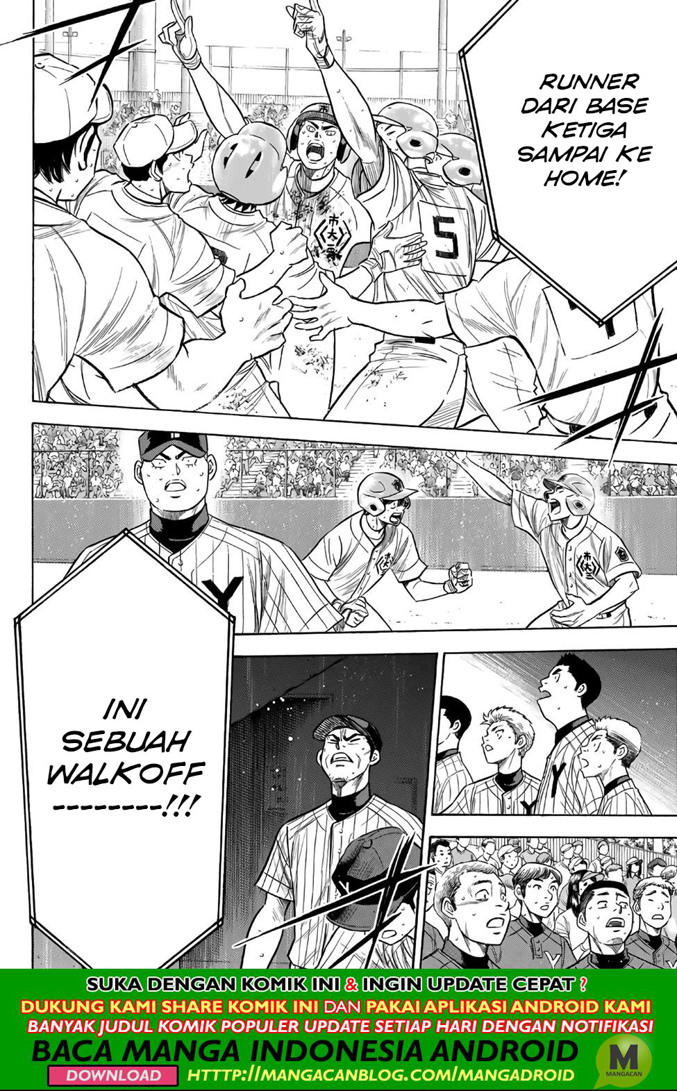 Diamond no Ace Act 2 — Chapter 187, halaman 3