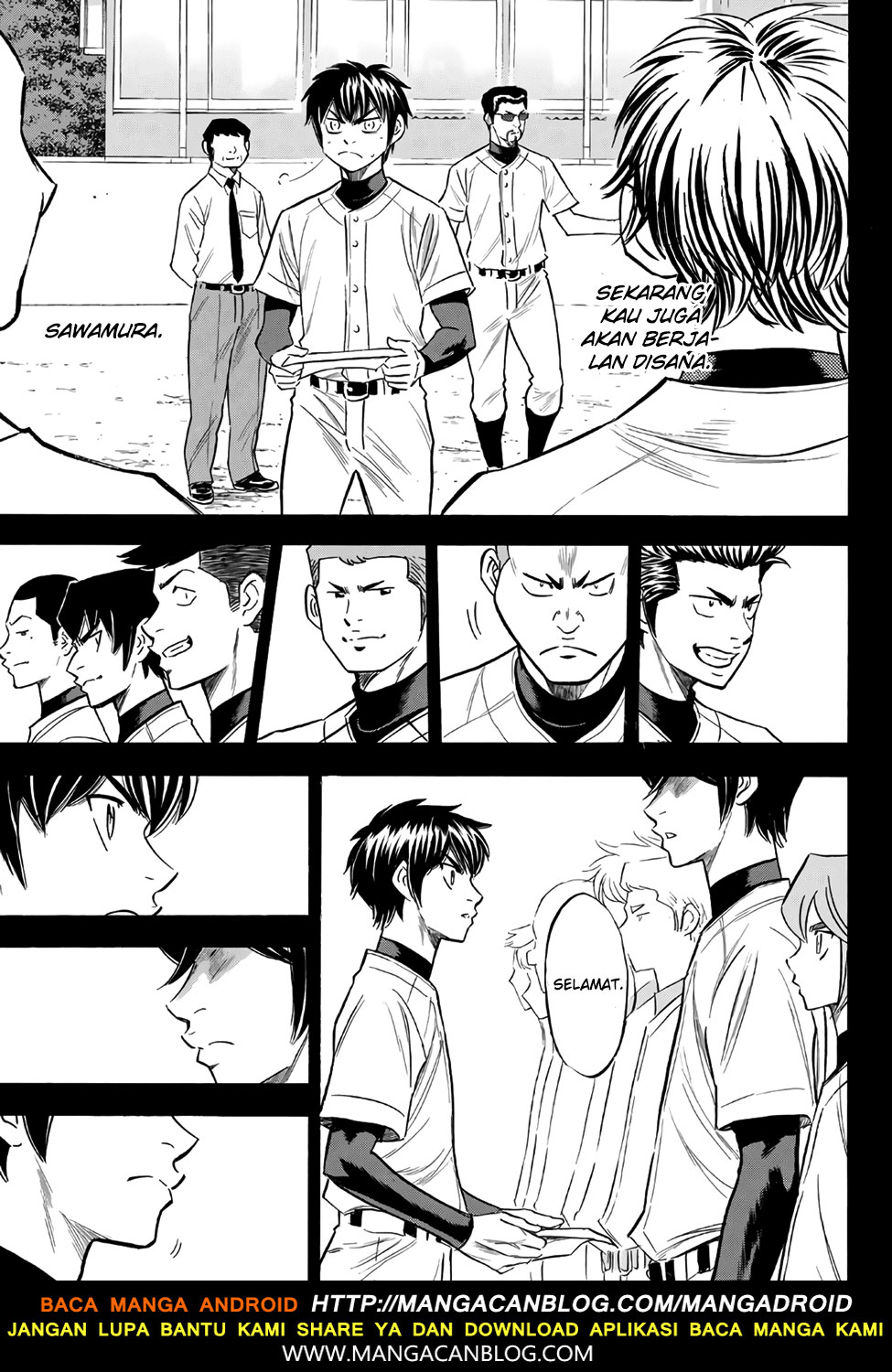 Diamond no Ace Act 2 — Chapter 142, halaman 3