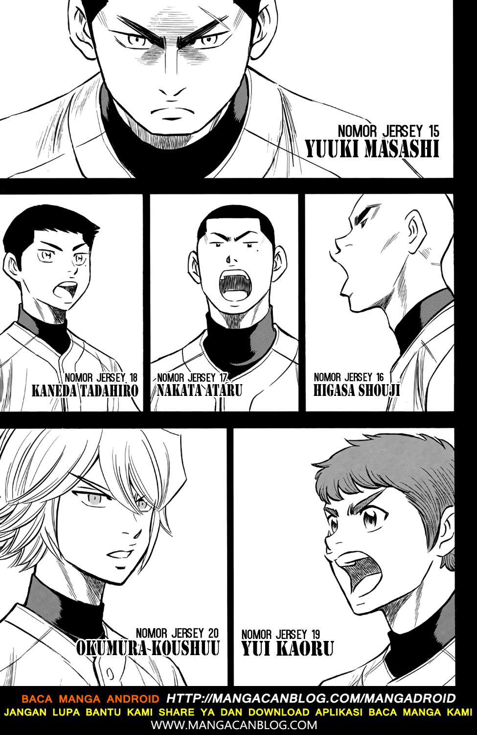 Diamond no Ace Act 2 — Chapter 142, halaman 9