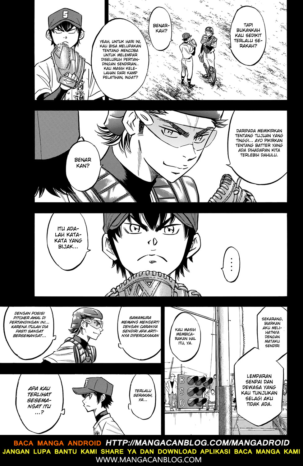 Diamond no Ace Act 2 — Chapter 140, halaman 5