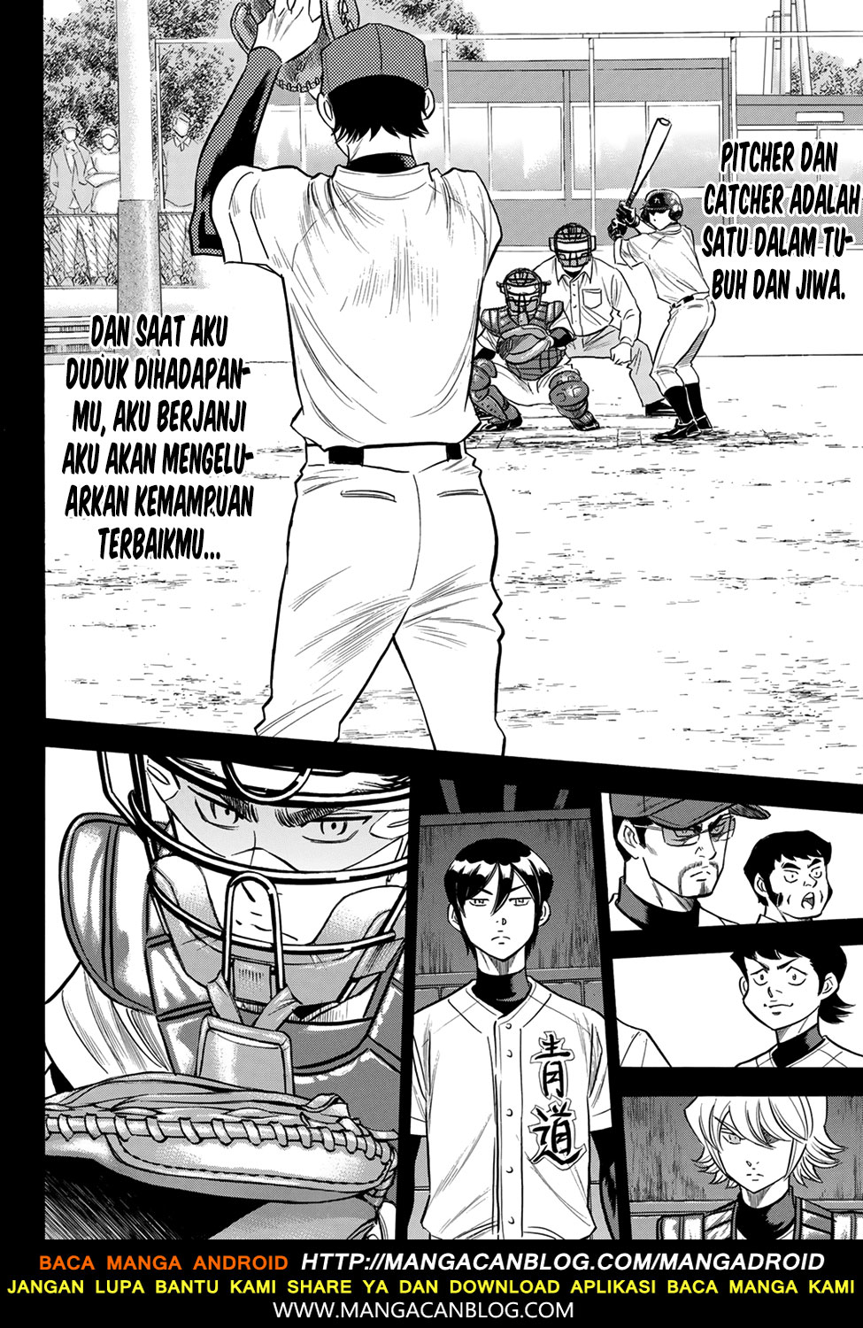 Diamond no Ace Act 2 — Chapter 140, halaman 8