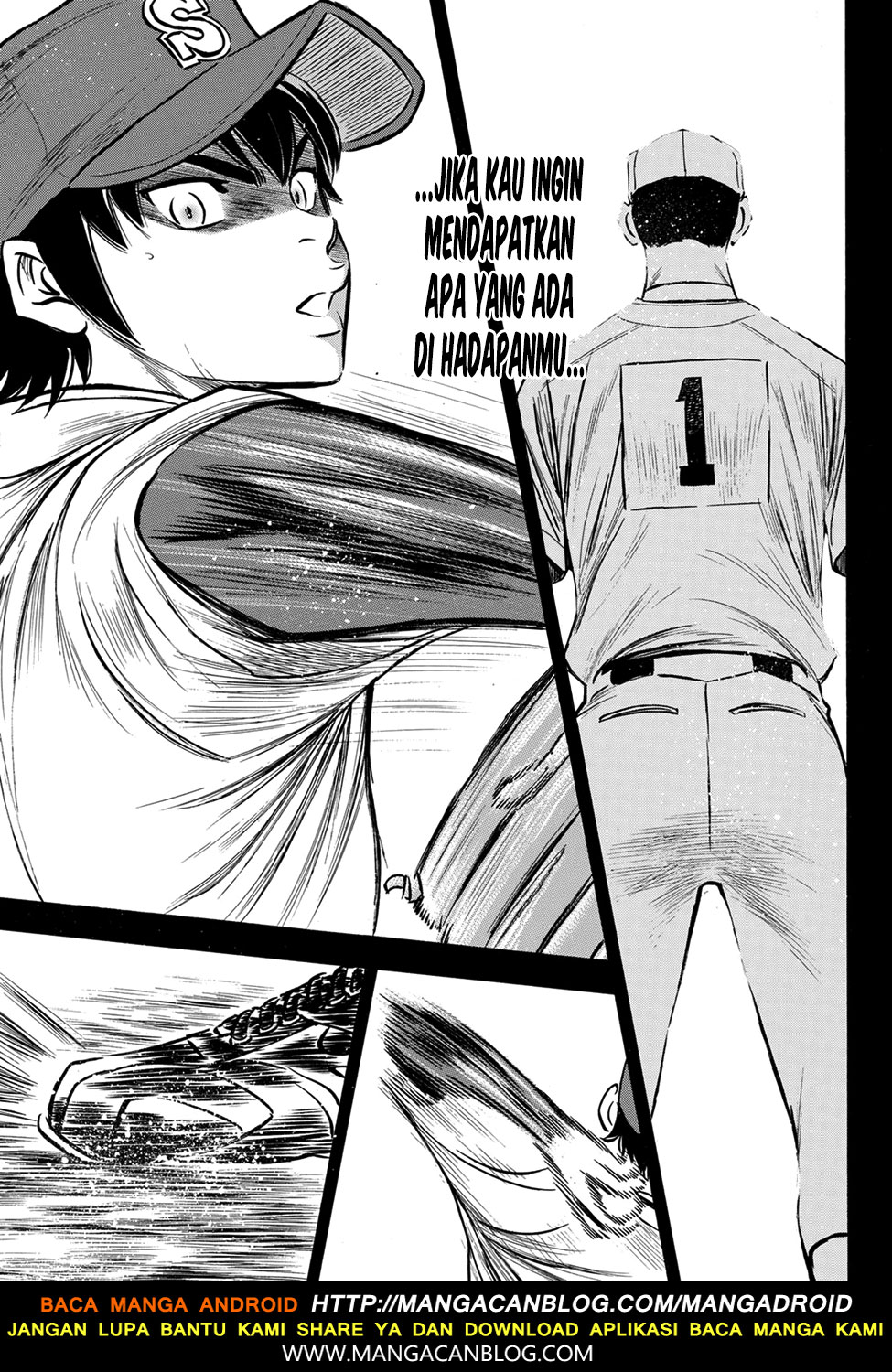 Diamond no Ace Act 2 — Chapter 140, halaman 9