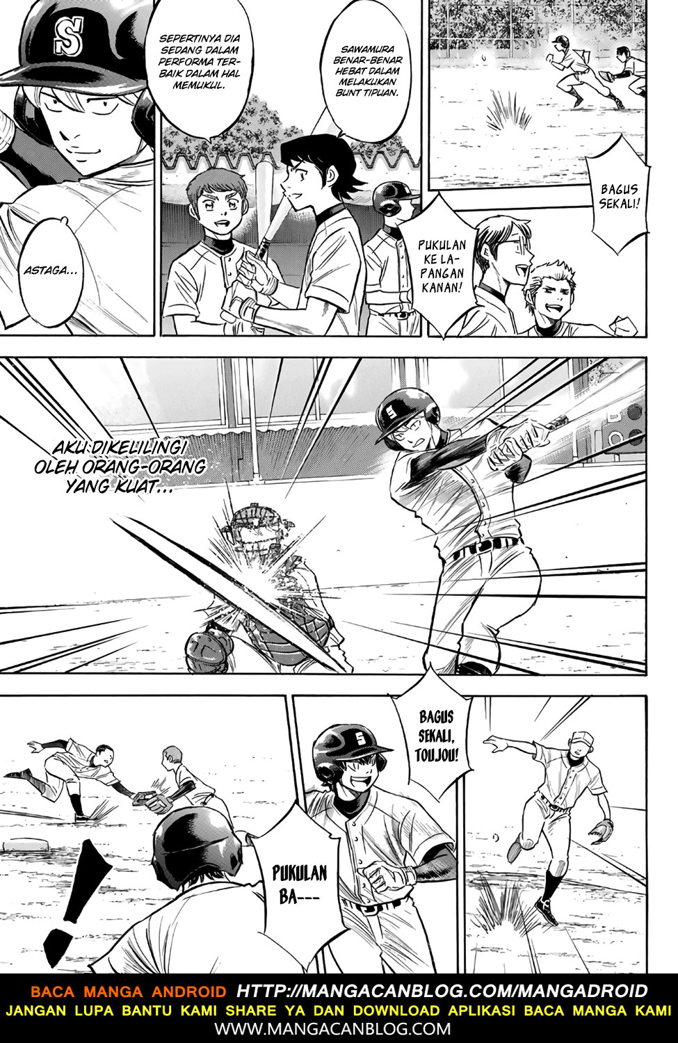 Diamond no Ace Act 2 — Chapter 137, halaman 11