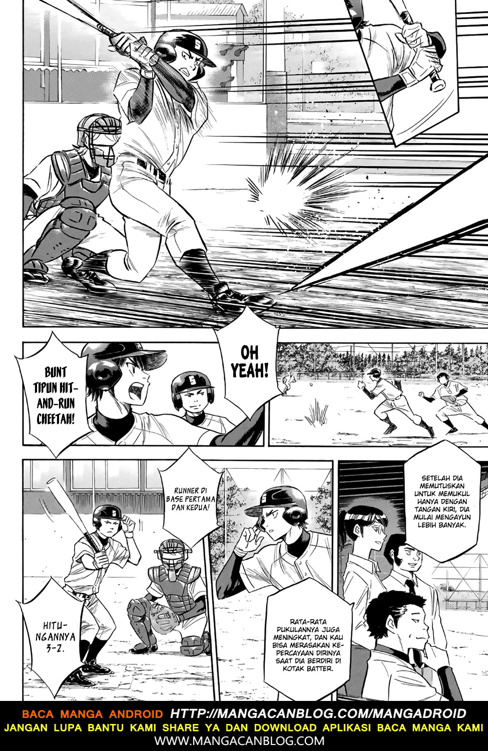 Diamond no Ace Act 2 — Chapter 137, halaman 2