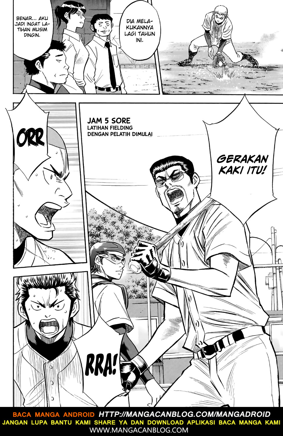 Diamond no Ace Act 2 — Chapter 137, halaman 20