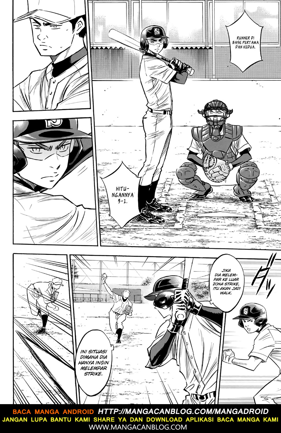 Diamond no Ace Act 2 — Chapter 137, halaman 6