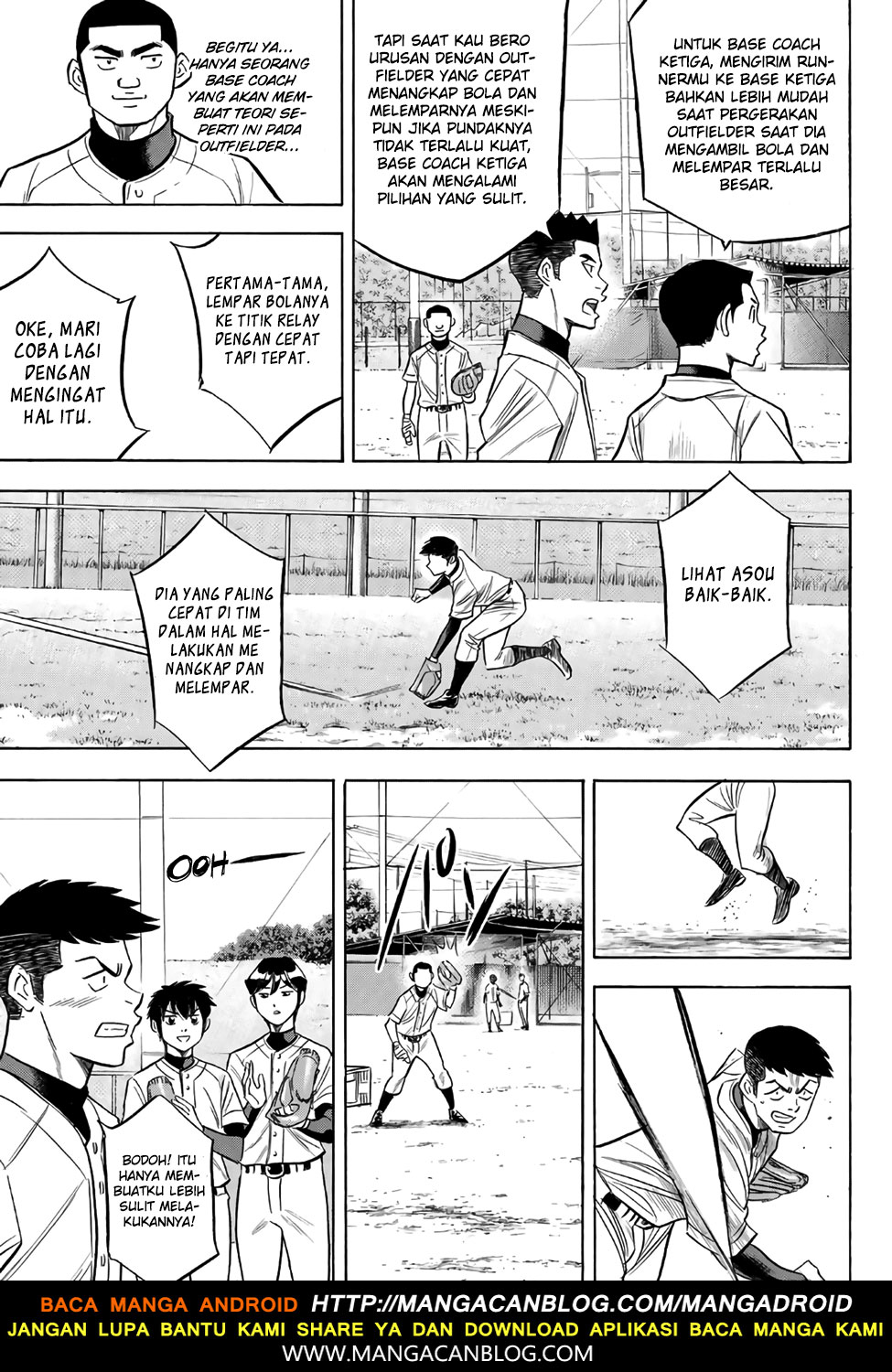 Diamond no Ace Act 2 — Chapter 135, halaman 13