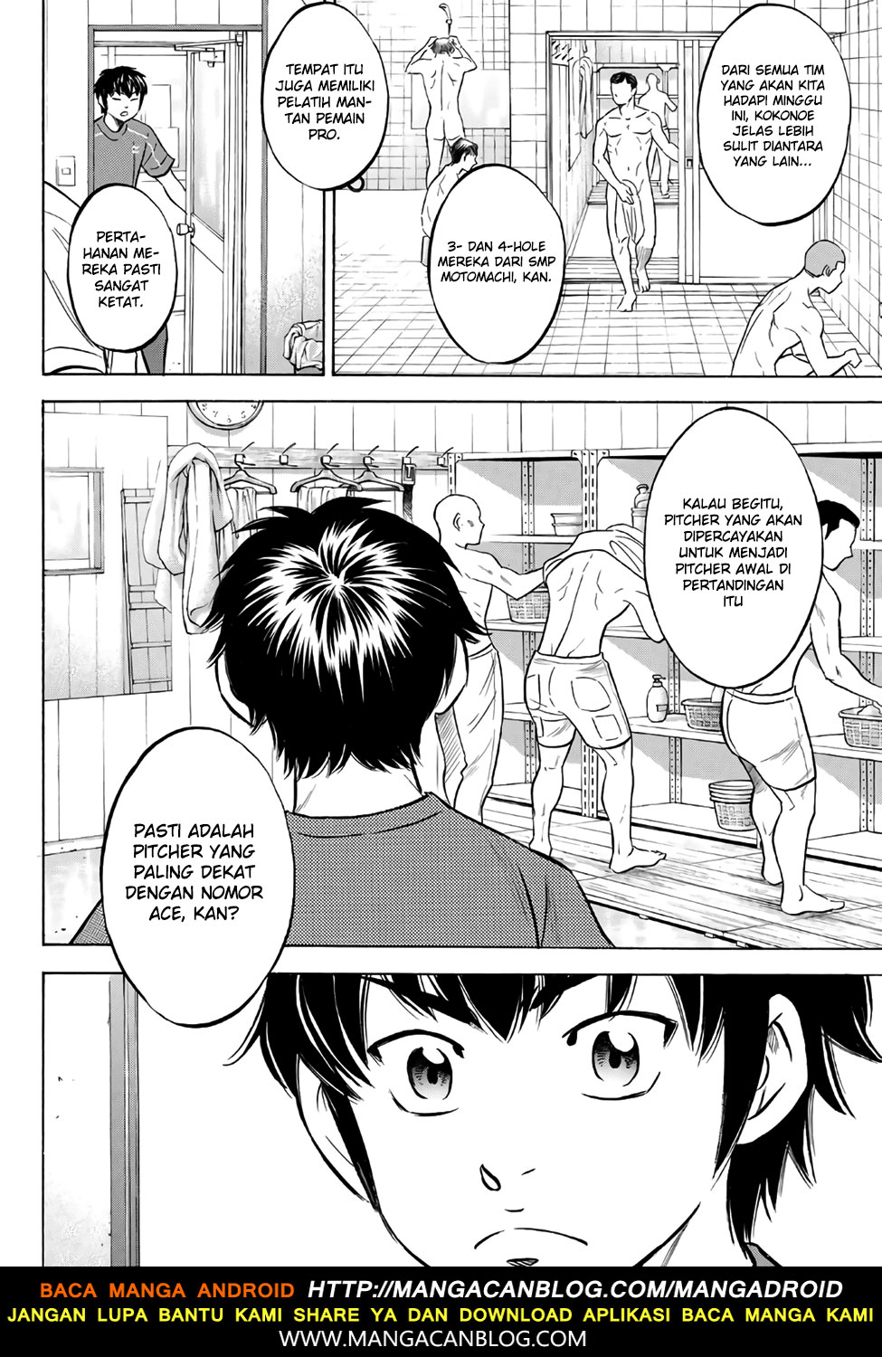 Diamond no Ace Act 2 — Chapter 135, halaman 18