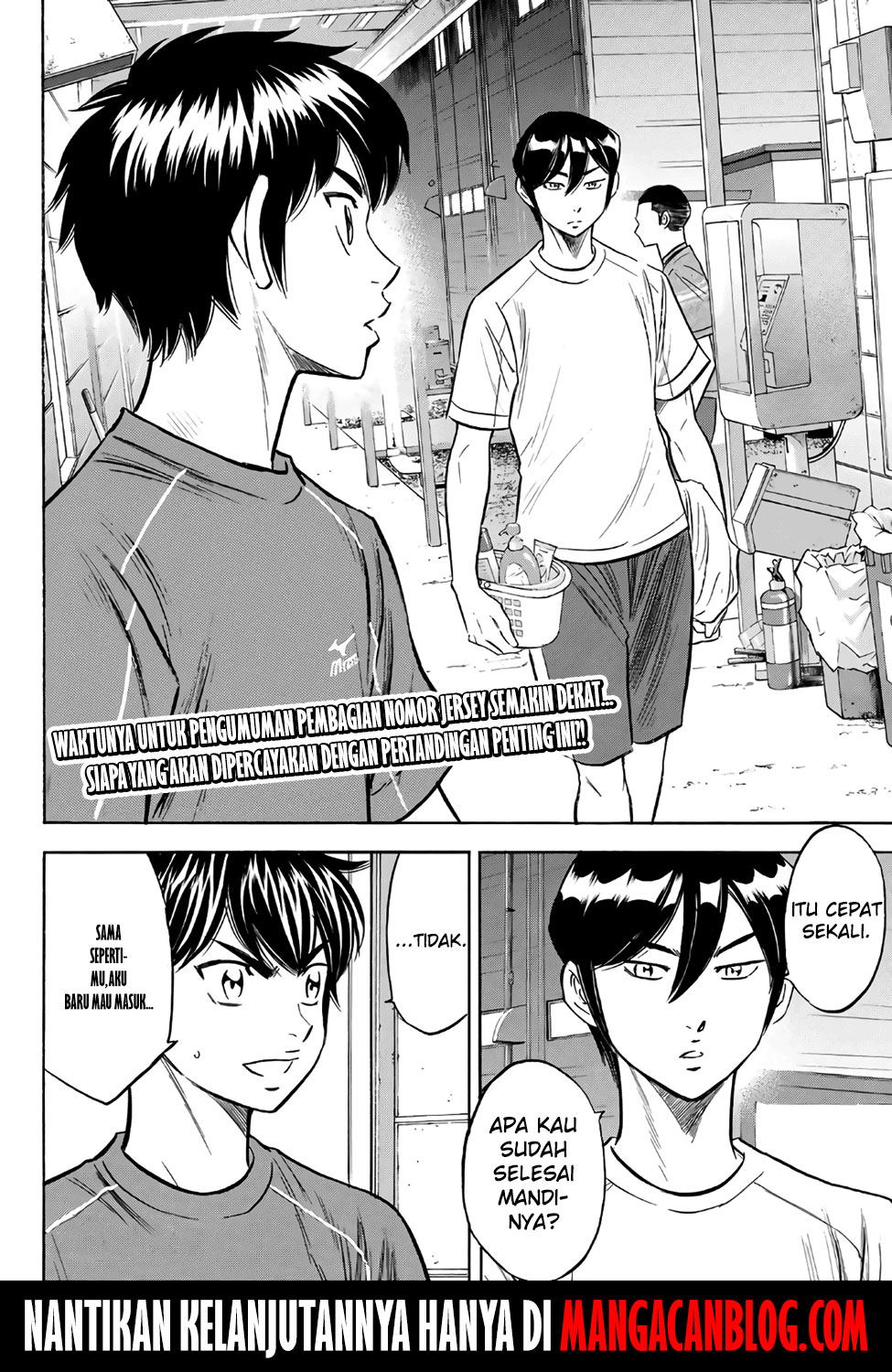 Diamond no Ace Act 2 — Chapter 135, halaman 20