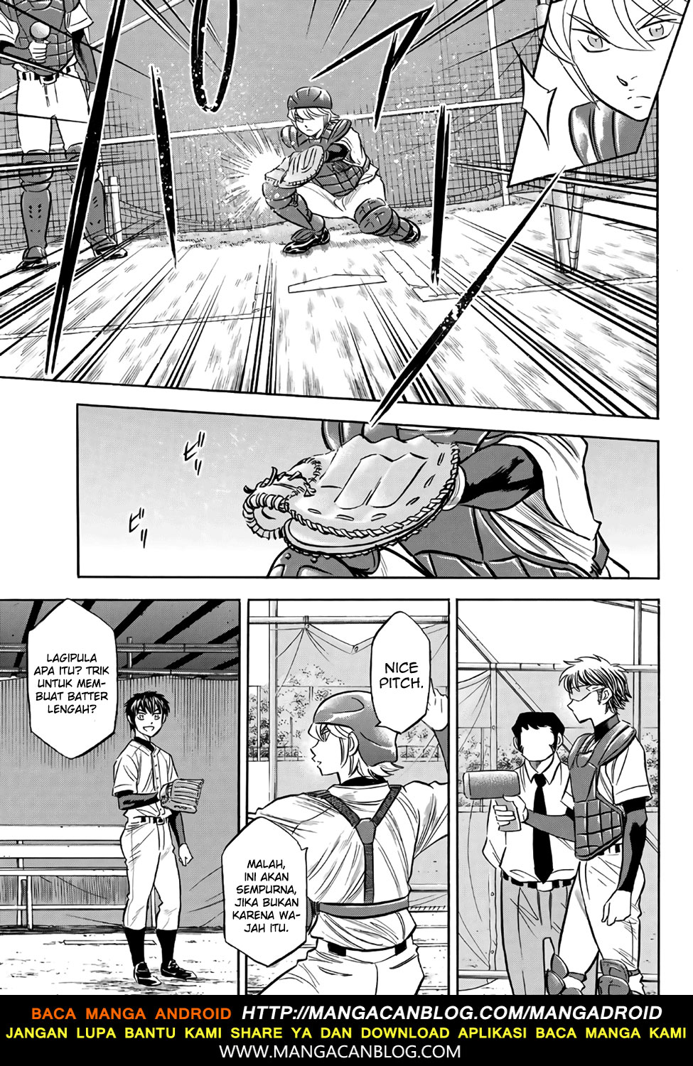 Diamond no Ace Act 2 — Chapter 135, halaman 8