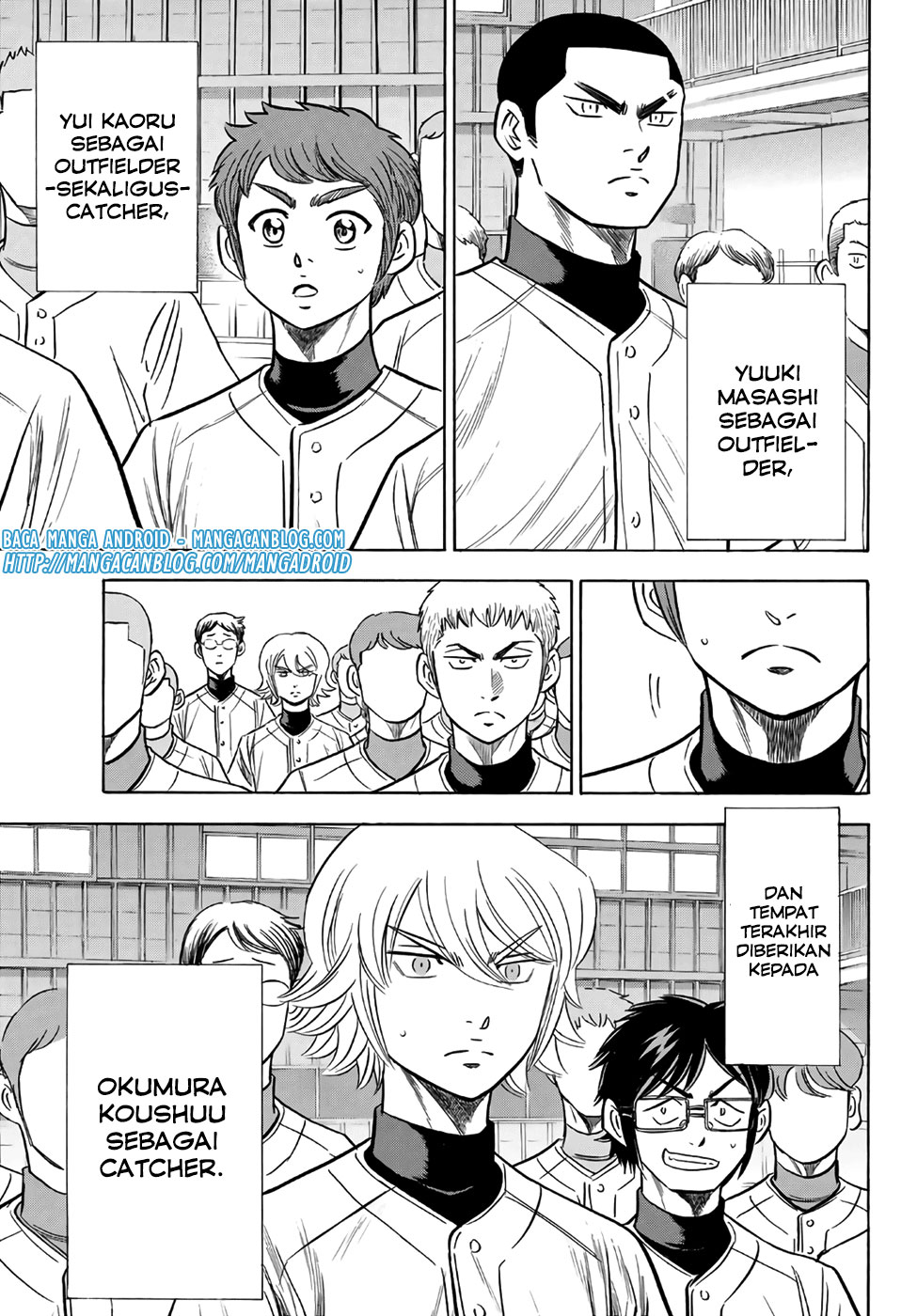 Diamond no Ace Act 2 — Chapter 133, halaman 7