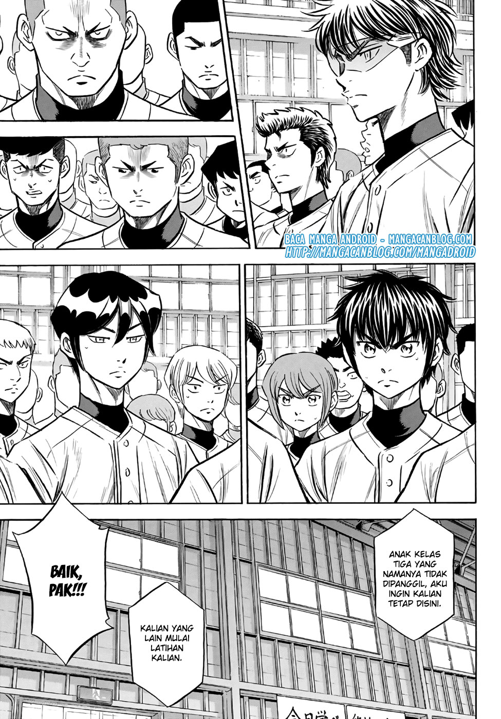 Diamond no Ace Act 2 — Chapter 133, halaman 9