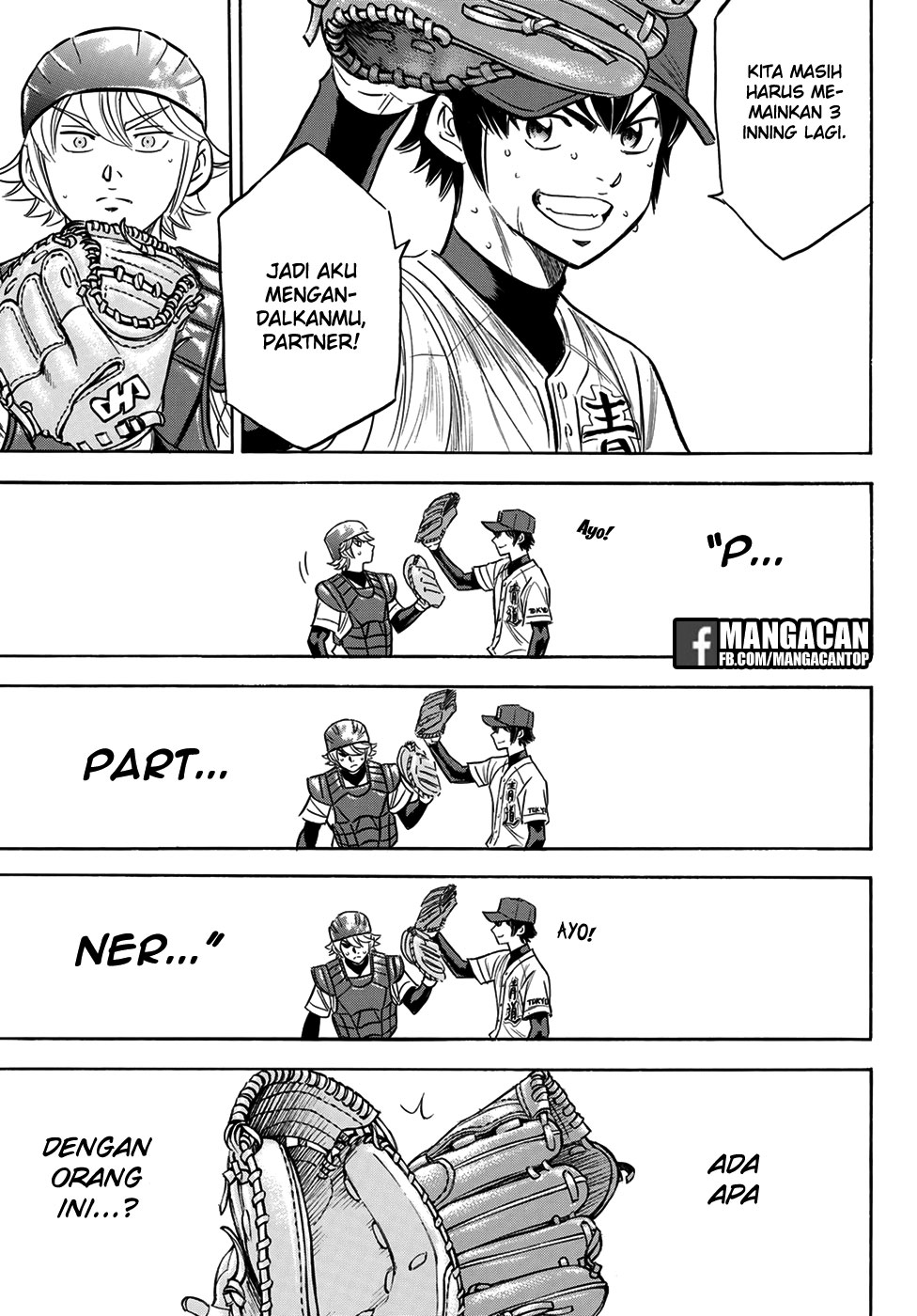Diamond no Ace Act 2 — Chapter 126, halaman 14