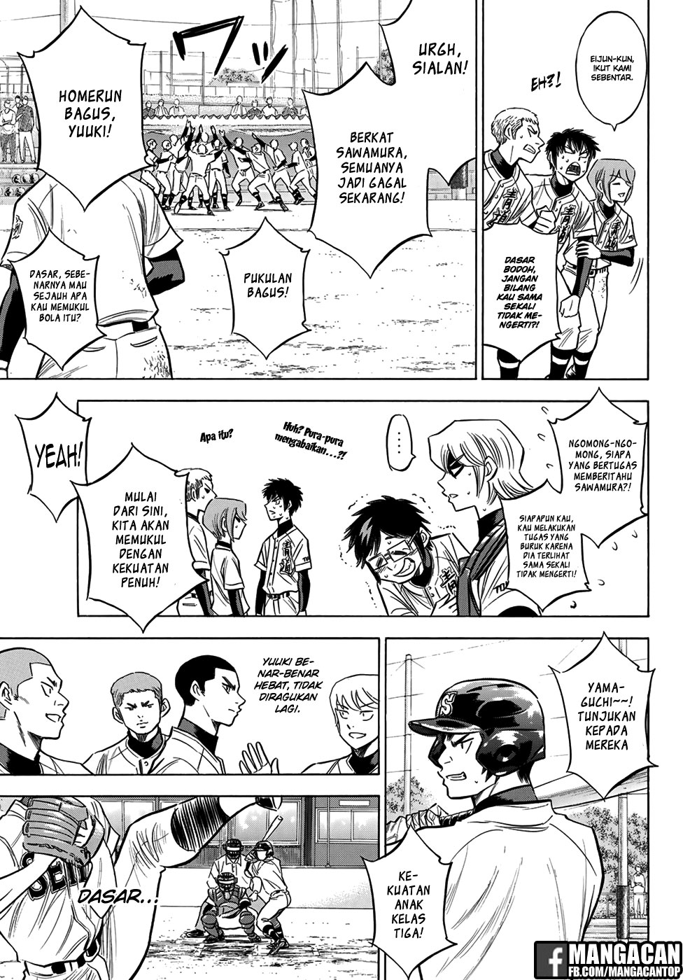 Diamond no Ace Act 2 — Chapter 126, halaman 6