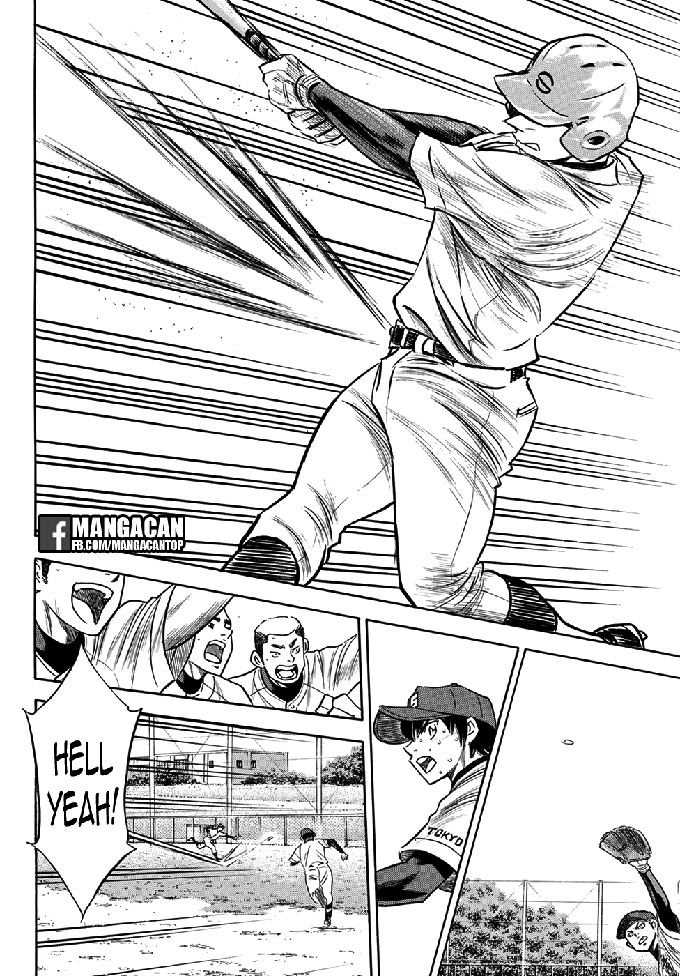 Diamond no Ace Act 2 — Chapter 125, halaman 10