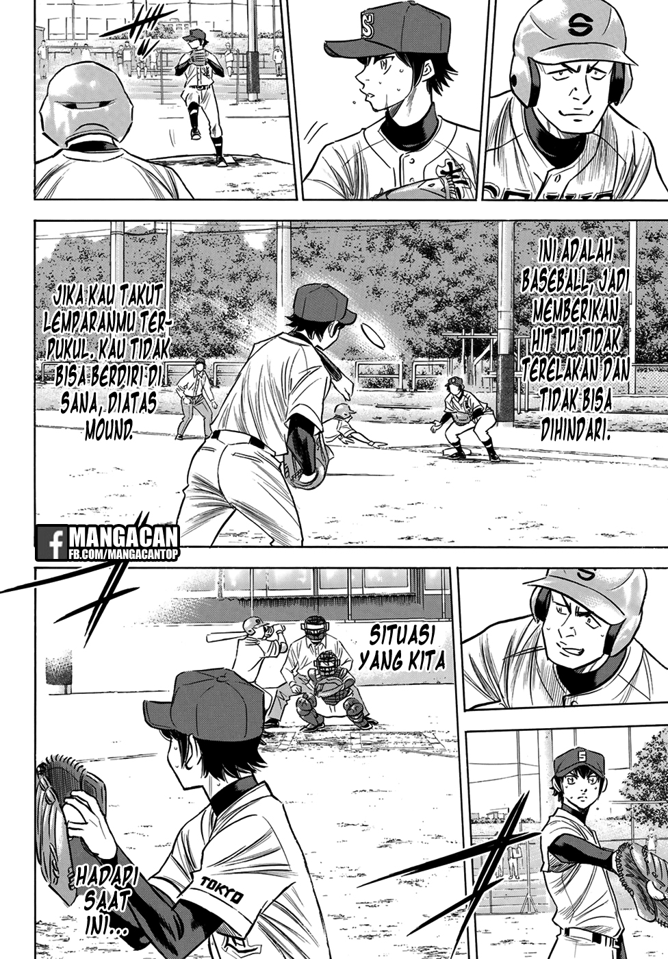 Diamond no Ace Act 2 — Chapter 123, halaman 16