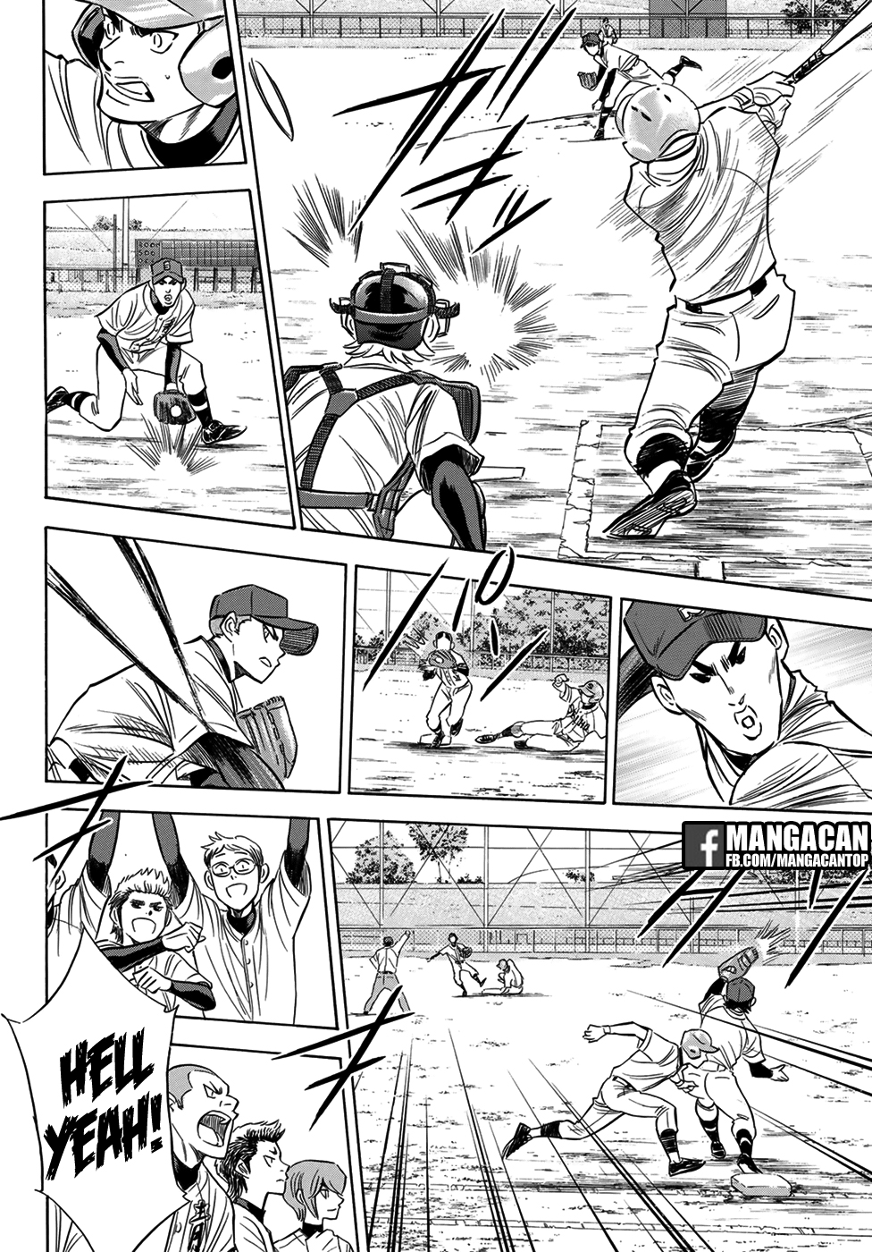 Diamond no Ace Act 2 — Chapter 123, halaman 18