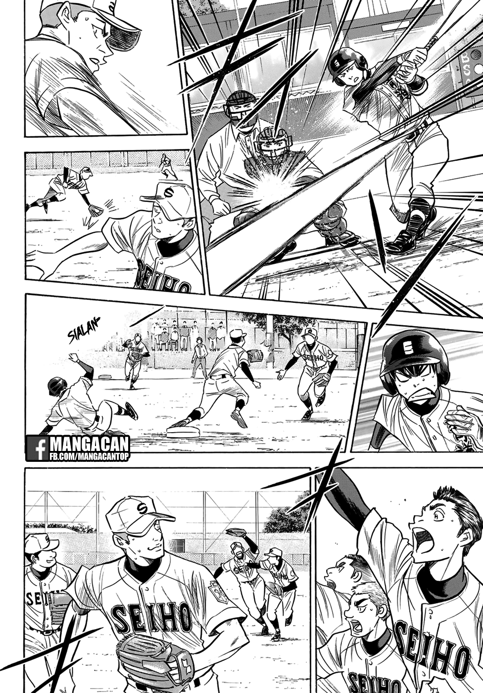 Diamond no Ace Act 2 — Chapter 123, halaman 4