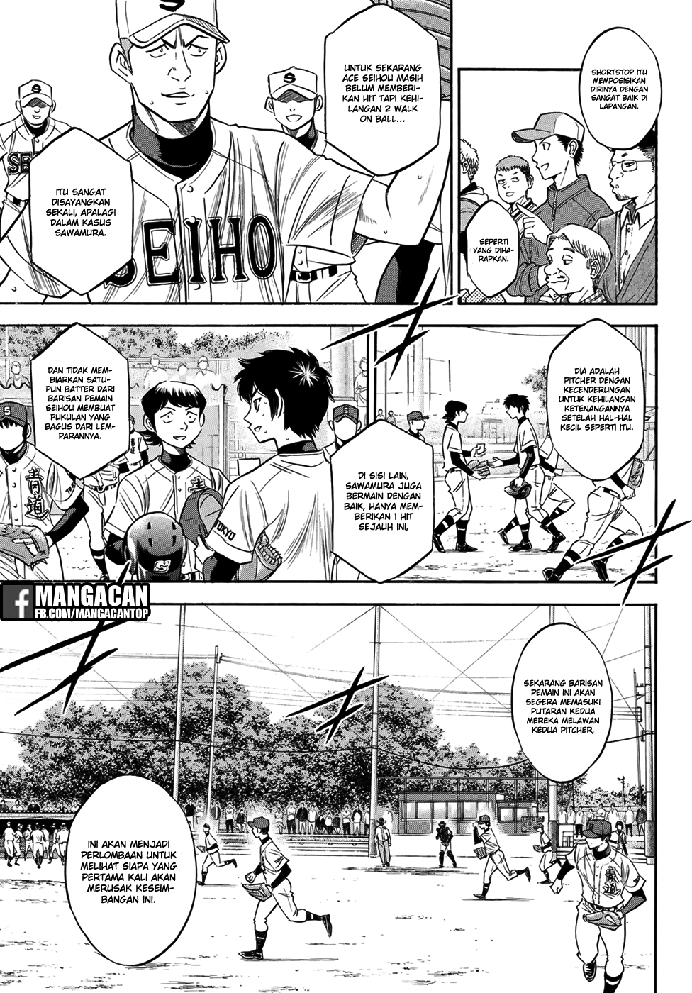 Diamond no Ace Act 2 — Chapter 123, halaman 5