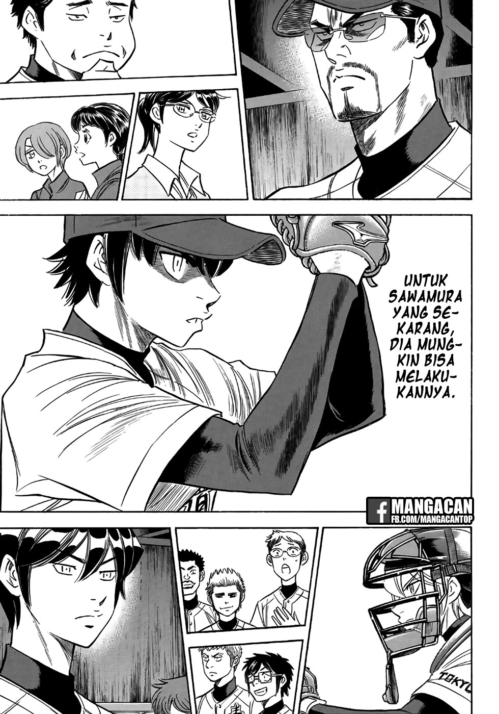 Diamond no Ace Act 2 — Chapter 121, halaman 8