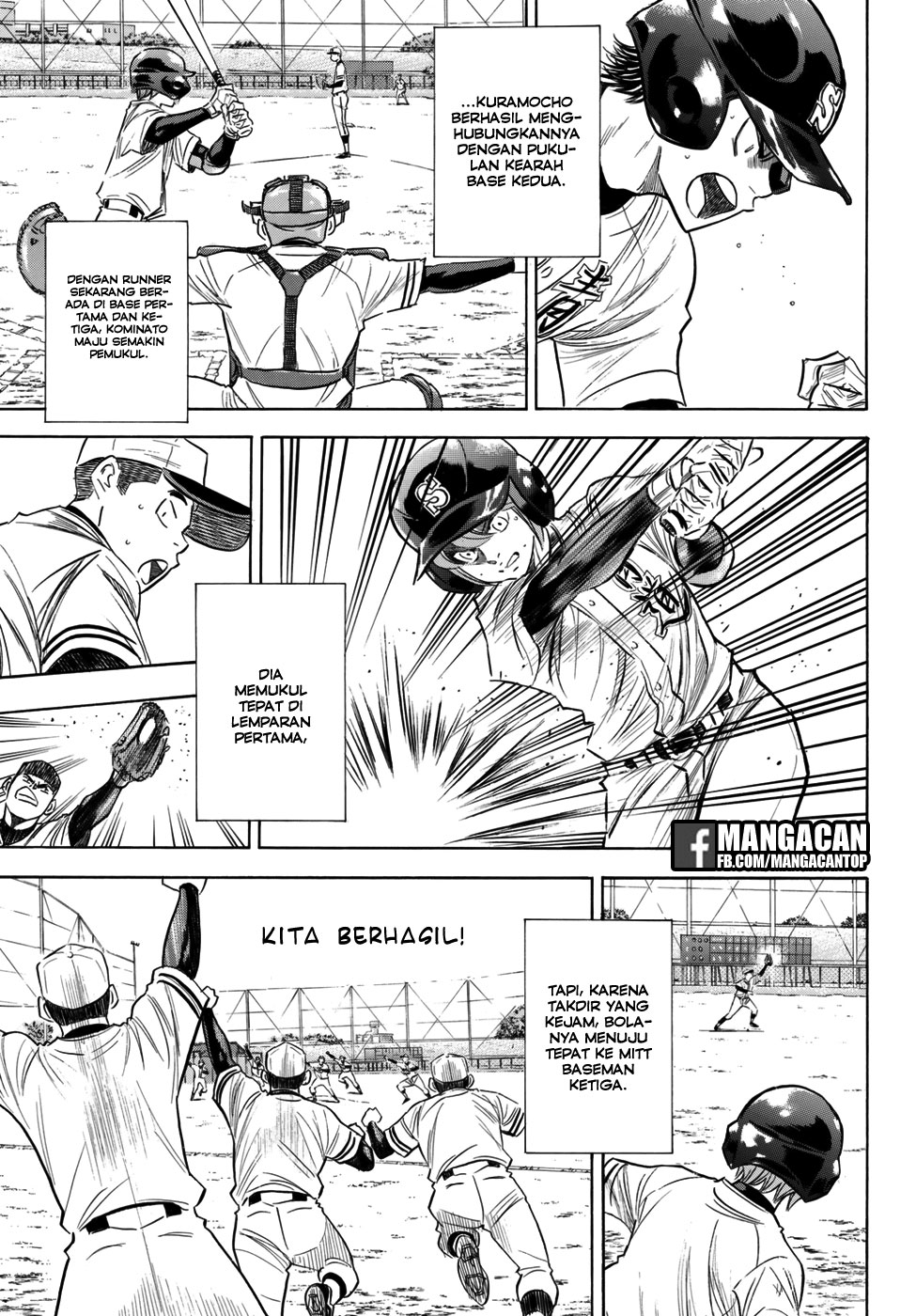 Diamond no Ace Act 2 — Chapter 119, halaman 17