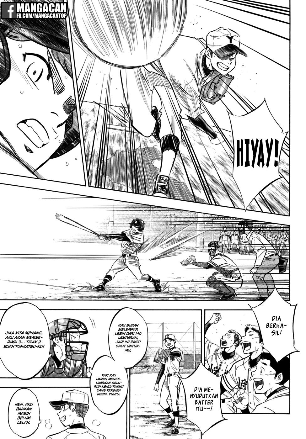 Diamond no Ace Act 2 — Chapter 119, halaman 7