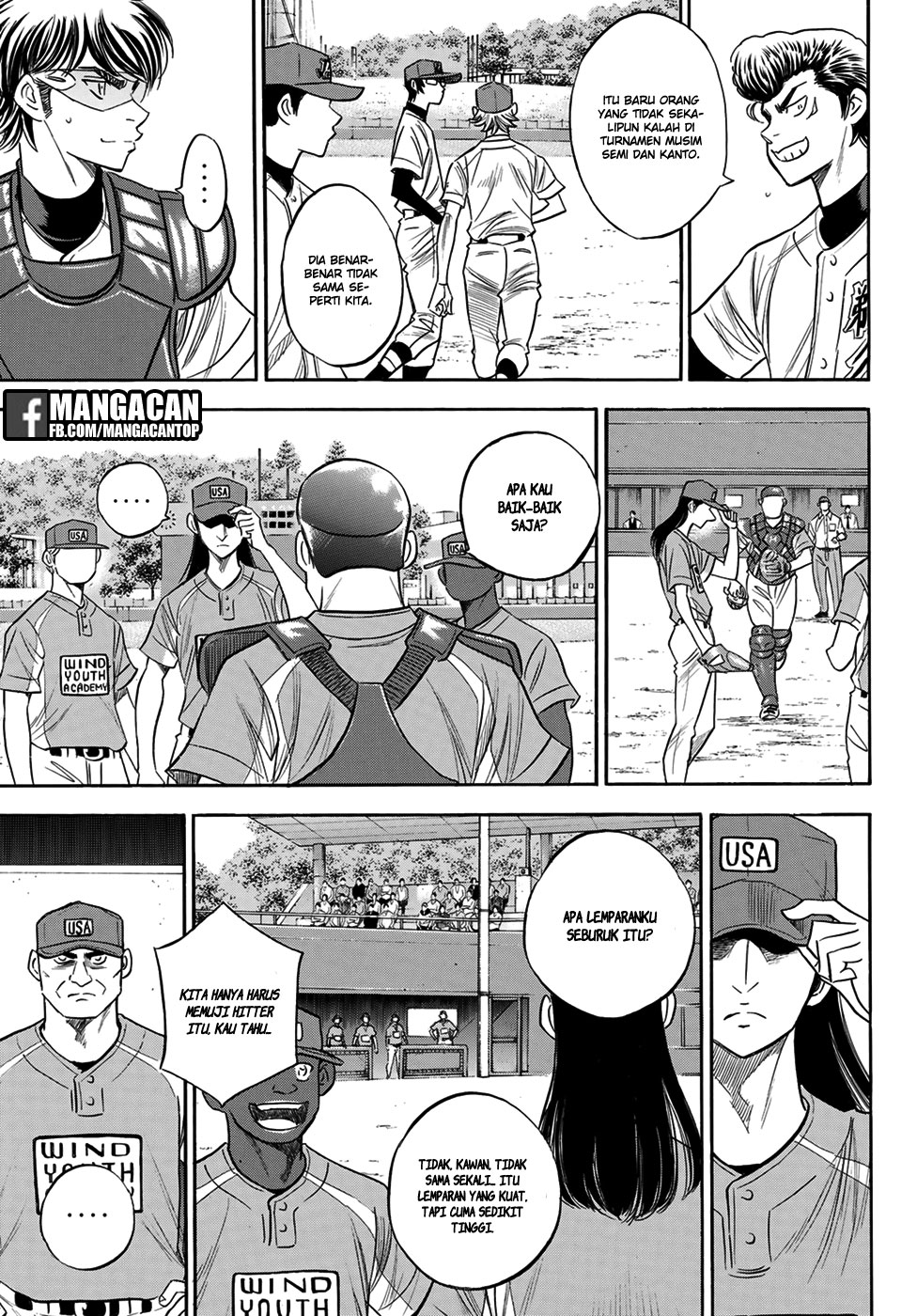 Diamond no Ace Act 2 — Chapter 114, halaman 6