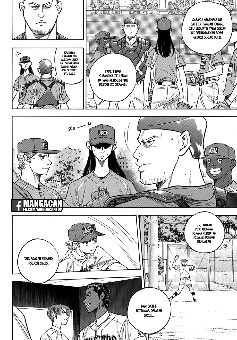 Diamond no Ace Act 2 — Chapter 114, halaman 7